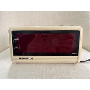VNTG Spartus Digital Alarm Clock Model 1181-61 From The 80s Tested Working